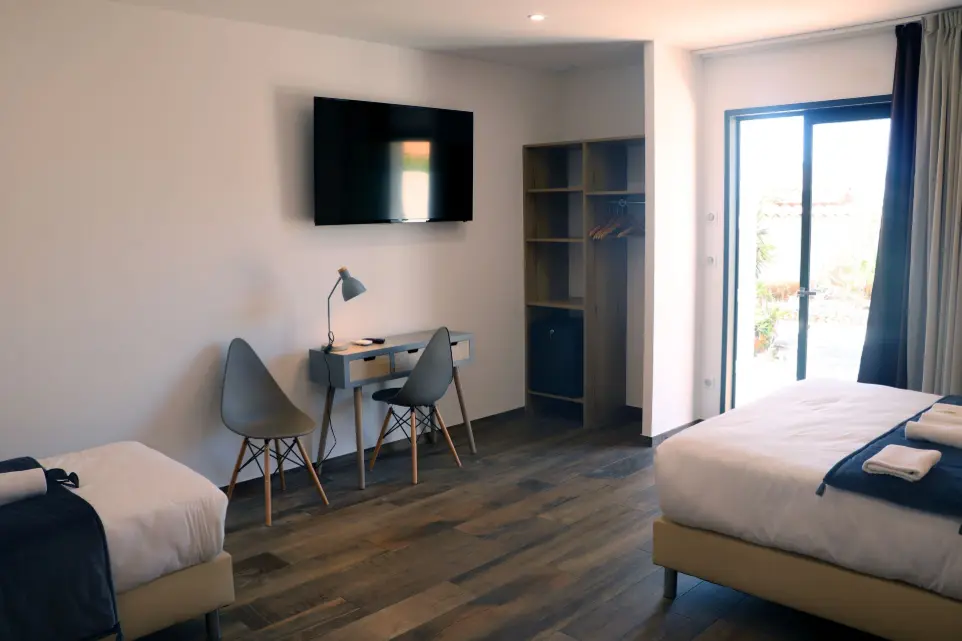 chambre hotel padolo bonifacio